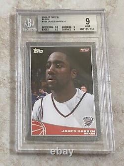 09 Topps Black James Harden RC BGS 9 Mint /50? Iconic Rookie High End? Grail