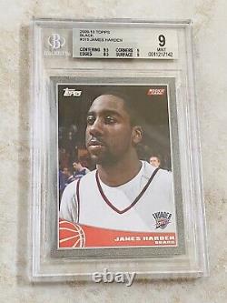 09 Topps Black James Harden RC BGS 9 Mint /50? Iconic Rookie High End? Grail