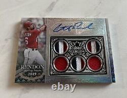 1/1 2021 Topps Sterling Anthony Rendon Patch On Card Auto Autograph One Of One