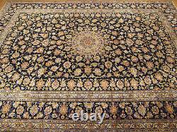 10 x 13 Handmade High Quality SIGNED Antique 1930s Fine Soft Wool Oriental Rug