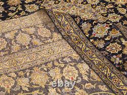 10 x 13 Handmade High Quality SIGNED Antique 1930s Fine Soft Wool Oriental Rug