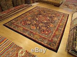 10 x 13 High Quality Handmade SIGNED Pictorial Design Azeri Rug Fine Soft Wool