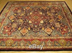 10 x 13 High Quality Handmade SIGNED Pictorial Design Azeri Rug Fine Soft Wool