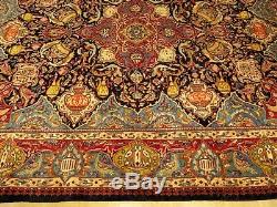 10 x 13 High Quality Handmade SIGNED Pictorial Design Azeri Rug Fine Soft Wool