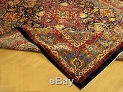 10 x 13 High Quality Handmade SIGNED Pictorial Design Azeri Rug Fine Soft Wool