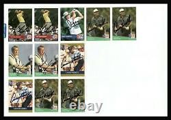 100 Autographed Signed Pro Set Golf Cards 6 Greg Norman 7 Deceased High Quality