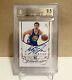 12-13 KLAY THOMPSON Flawless Ruby Auto Rookie RC #d 1/1 BGS Gem 9.5 High subs