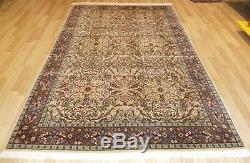 1930s ORIGINAL HIGHLY COLLECTIBLE TURKISH HEREKE RUG Signed 7x10 Museum Quality