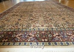 1930s ORIGINAL HIGHLY COLLECTIBLE TURKISH HEREKE RUG Signed 7x10 Museum Quality