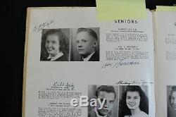 1947 Neil Armstrong Signed High School Yearbook NASA Apollo 11 Astronaut