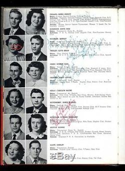 1953 ELVIS PRESLEY Inscribed Signed sr High School Yearbook Heartbreak Hotel