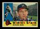 1960 Topps #445 Warren Spahn Autographed Signed High Quality Sharp Card Auto Sig