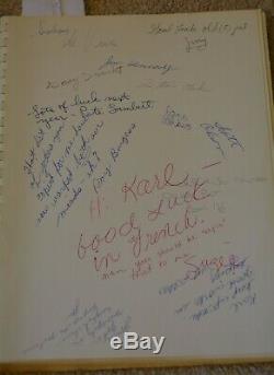 1961 Iggy Pop Tappan Junior High School 8th Grade Yearbook Signed