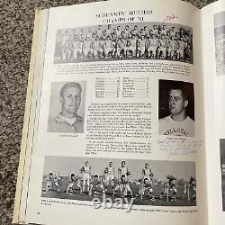 1962 Hillsdale High School Yearbook Signed SUPER BOWL CHAMP COACH DICK VERMEIL