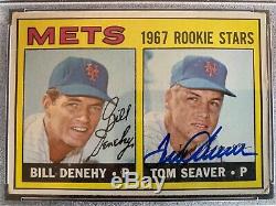 1967 Topps #581 Tom Seaver Autographed Rookie Card- Psa/dna Super High End Mets