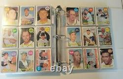1969 TOPPS PARTIAL SET VG+ 513/664 with Stars and High Numbers No Creases