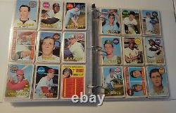 1969 TOPPS Partial Set VG+ 459/664 with Stars & High Numbers No Creases