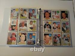 1969 TOPPS Partial Set VG+ 459/664 with Stars & High Numbers No Creases