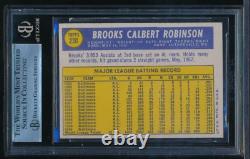 1970 Topps #230 Brooks Robinson signed auto BAS BECKETT NM cond high grade