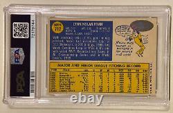 1970 Topps NOLAN RYAN Signed Baseball Card 712 PSADNA Auto Grade 10 The Express