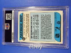 1986-87 Opc O-pee-chee Patrick Roy #53 Rookie Sp Psa 9 Mint High Grade 86-87