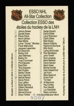 1988 Esso Gordie Howe Autographed High Quality Signed In 2014 Perfect Placement