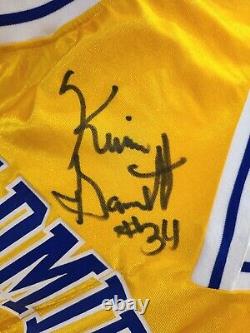 1994 Kevin Garnett Signed Game Worn High School Jersey Jsa Sia Mears A10