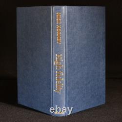 1995 High Fidelity Nick Hornby First Edition Signed