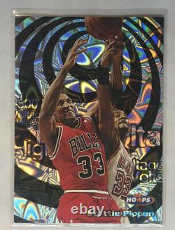 1997-98 Hoops High Voltage 500 Scottie Pippen /500 Amazing Ready For Grading