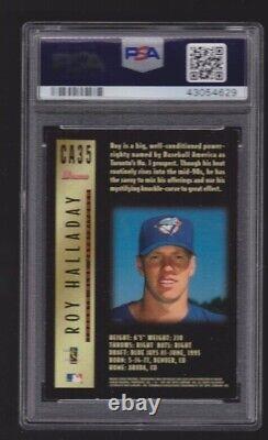 1997 Bowman Certified Rookie Autograph #35 Roy Halladay Psa 8 High End Dna Auto