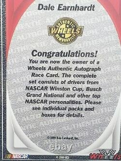 1999 Wheels High Gear Dale Earnhardt Autograph Psa 9 Pop 1 None Higher Goat Auto