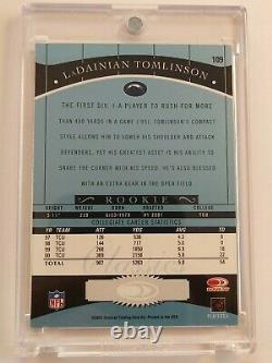 2001 Donruss Significant Signatures Ladainian Tomlinson Rc? /50