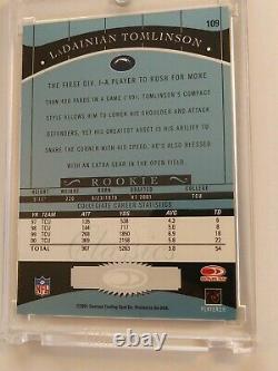 2001 Donruss Significant Signatures Ladainian Tomlinson Rc? /50