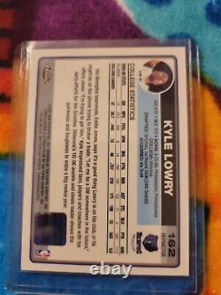 2006-07 Topps Chrome Kyle Lowry Black Ref. Auto RC! High End! Low Pop