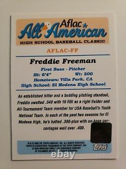 2006 Aflac All American Freddie Freeman Auto