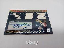 2007 Topps Paradigm /99 Terry Bradshaw Autograph Career Highs Triple Relic Mint