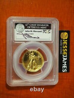 2009 $20 Ultra High Relief Gold Double Eagle Pcgs Ms69 John Mercanti Signed Uhr