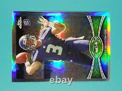 2012 Topps Chrome Russell Wilson #40 Rookie Refractor High Grade But Scratches