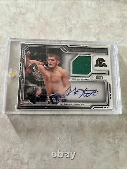 2014 First Relic Auto Rookie Ssp Topps UFC Autograph Khabib Nurmagomedov Prizm