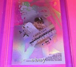 2014 Topps High Tek, AUTO 1/1 #CS CHRIS SALE yellow Printing Proof Autograph SSP