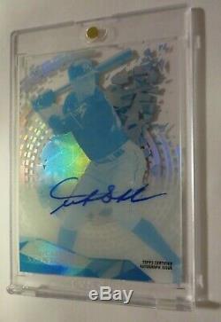 2014 Topps High Tek GIANCARLO STANTON sp 1/1 AUTO HoT 1 of 1 Signed Autograph