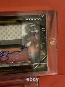 2015 Topps Strata 2/15 Jameis Winston Rpa Rookie On Card Auto Rc Ssp High End