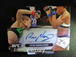 2016 Rose Namajunas Rookie /This Is An Authentic High Impact Auto Card From 2015