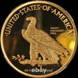 2016 Saint-Gaudens Commem 1 Ounce Gold High Relief NGC Gem Proof Mercanti Signed