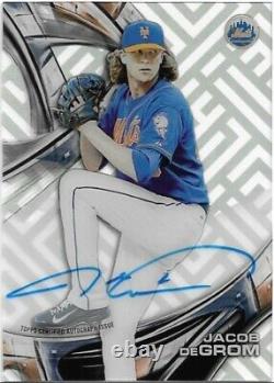 2016 Topps High Tek JACOB DeGrom Auto