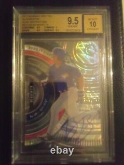 2017 Bowman High Tek Bo Bichette RARE RUSH DIFRACTOR Auto BGS 9.5/10 GEM MINT