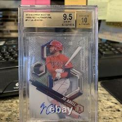 2018 Bowman High Tek Prospect Autograph Jo Adell BGS 9.5 Gem Mint 10 Auto