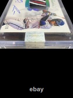 2018 Panini Flawless Ronald Acuna Jr /25 Rpa (sealed) High Grade