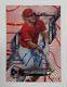 2018 Topps High Tek Mike Trout Red Defractor Auto Autographed Card /10