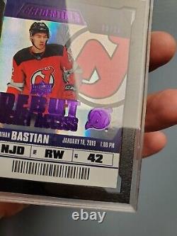 2019-20 UD Nathan Bastian young guns + high gloss purple rookie /10. SEATTLE